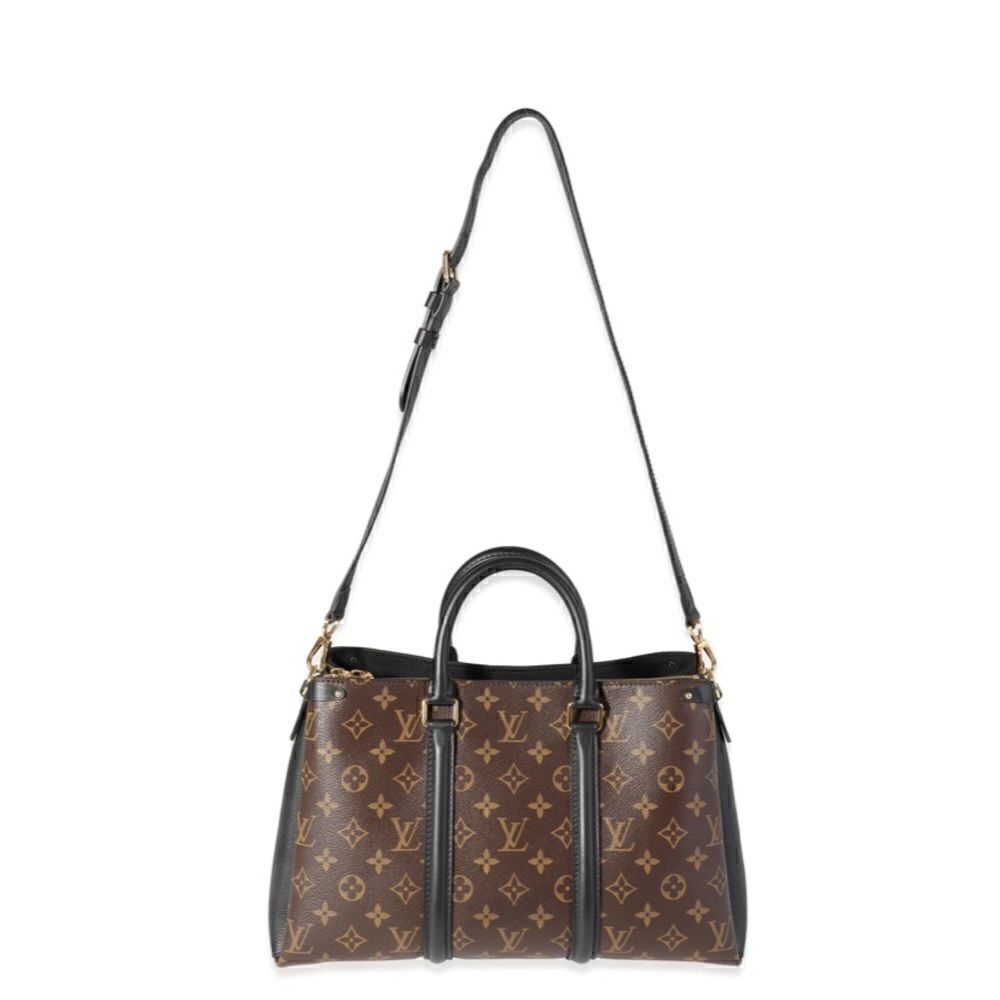 Louis Vuitton Soufflot Tote Monogram MM Noir, Pristine